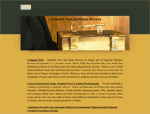 Tablet Screenshot of dfstrust.com